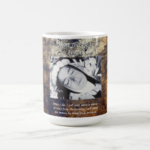 saint therese of lisieux coffee mug