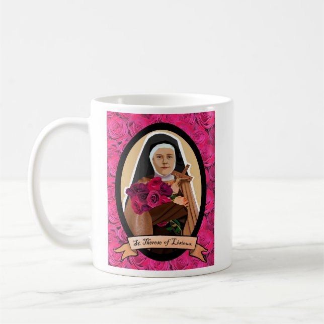 Saint Therese of Lisieux mug (Left)
