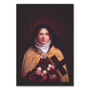 Saint Therese of Lisieux Table Number