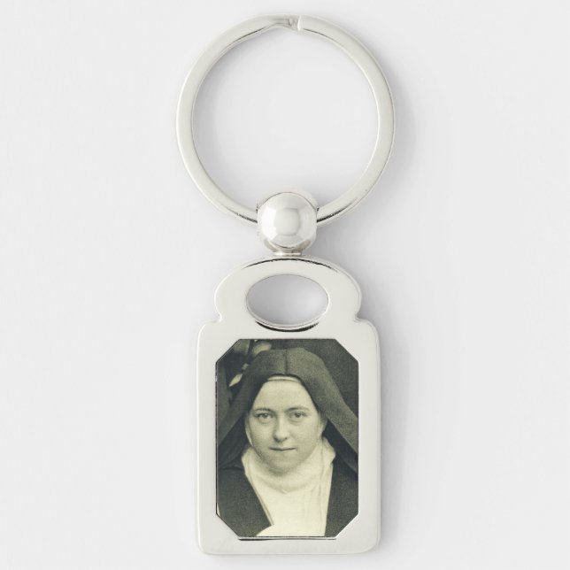 Saint Therese of the Child Jesus and the Holy Face Key Ring (Front)