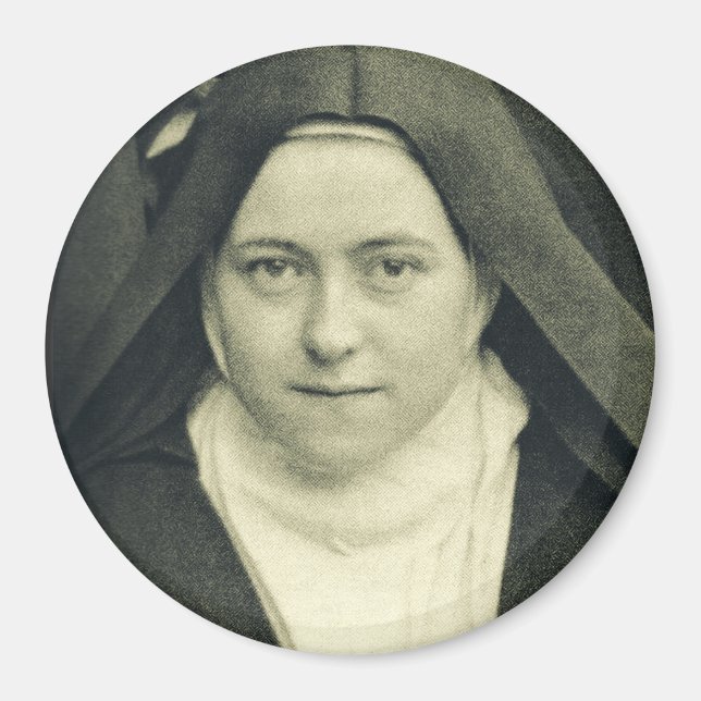 Saint Therese of the Child Jesus and the Holy Face Magnet (Front)