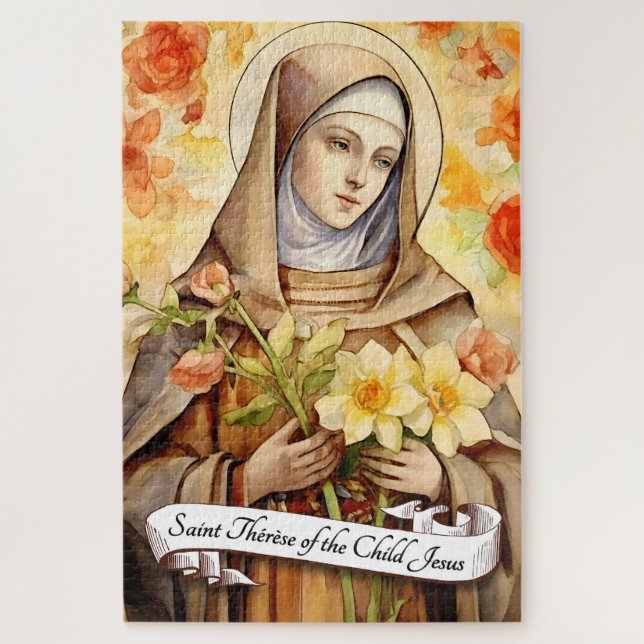 Saint Thérèse of the Child Jesus Jigsaw Puzzle (Vertical)