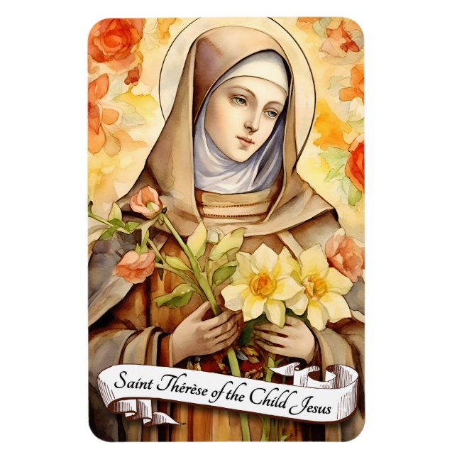 Saint Thérèse of the Child Jesus Magnet (Vertical)
