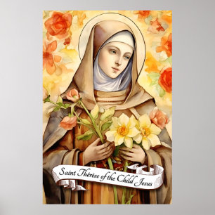 Saint Thérèse of the Child Jesus Poster