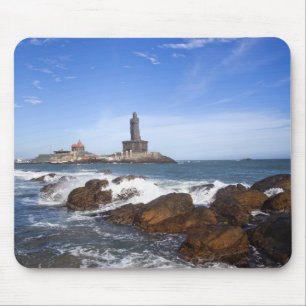 Saint Thiruvalluvar Statue   Tamil Nadu, India Mouse Pad