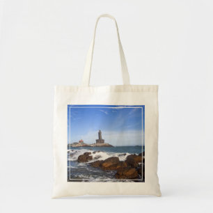Saint Thiruvalluvar Statue Tamil Nadu, India Tote Bag