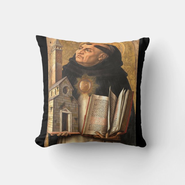 Saint Thomas Aquinas  Cushion (Front)