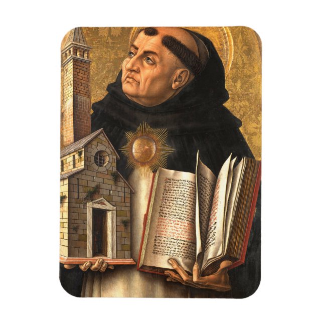 Saint Thomas Aquinas Doctor of Truth Magnet (Vertical)