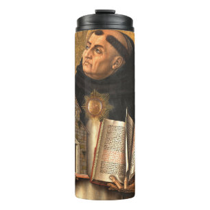 Saint Thomas Aquinas Doctor of Truth Thermal Tumbler