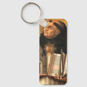 Saint Thomas Aquinas Key Ring