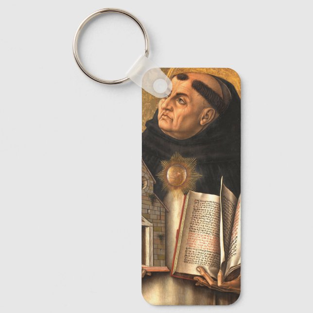 Saint Thomas Aquinas Key Ring (Front)