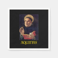 Saint Thomas Aquinas Painting Catholic