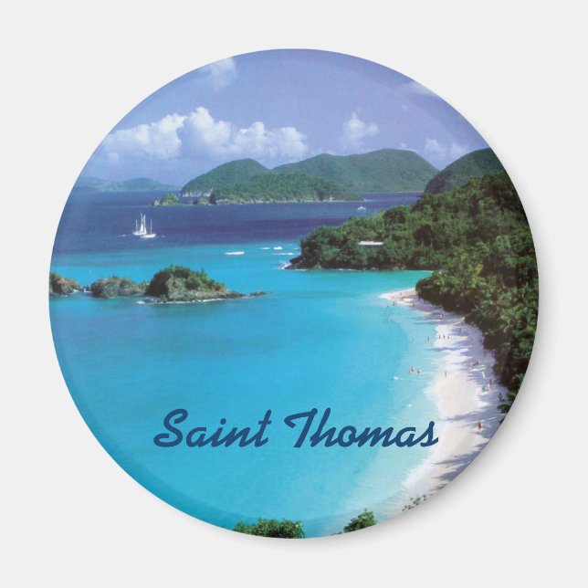 Saint Thomas magnet (Front)