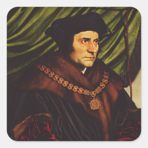 Saint Thomas More  Square Sticker