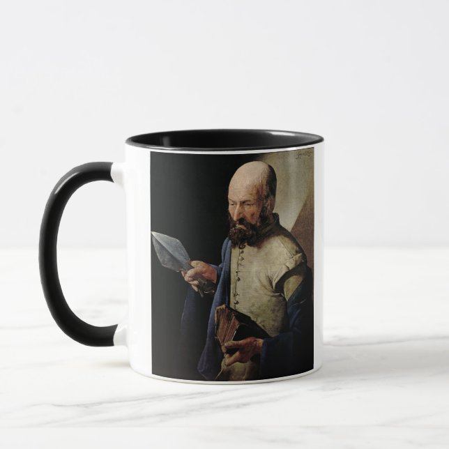 Saint Thomas (oil on canvas) Mug (Left)