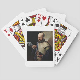 Saint Thomas (oil on canvas) Playing Cards