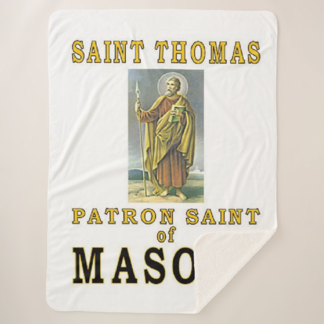 SAINT THOMAS SHERPA BLANKET (Front)