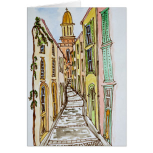 Saint-Tropez Buildings French Riviera, France