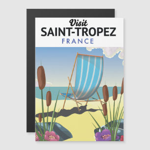 Saint-Tropez France travel poster