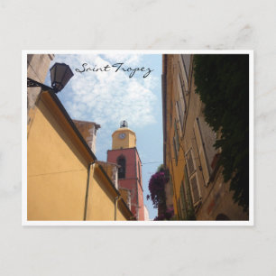 saint-tropez tower postcard