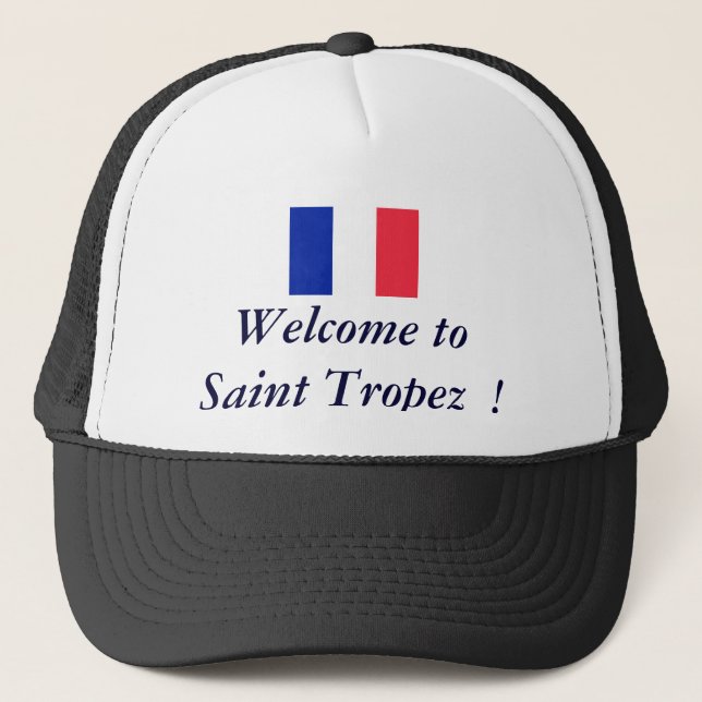 Saint Tropez Trucker Hat (Front)