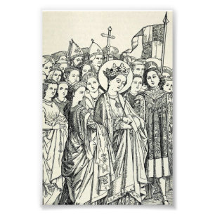 Saint Ursula virgin and martyr Photo Print