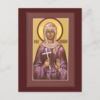 Saint Valentina Prayer Card