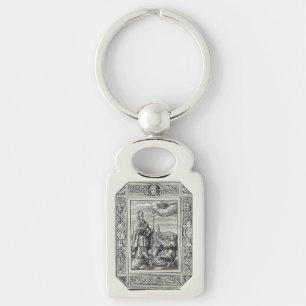 Saint Valentine Bishop of Terni  Key Ring
