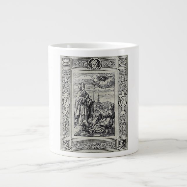 Saint Valentine Bishop of Terni  Large Coffee Mug (Front)