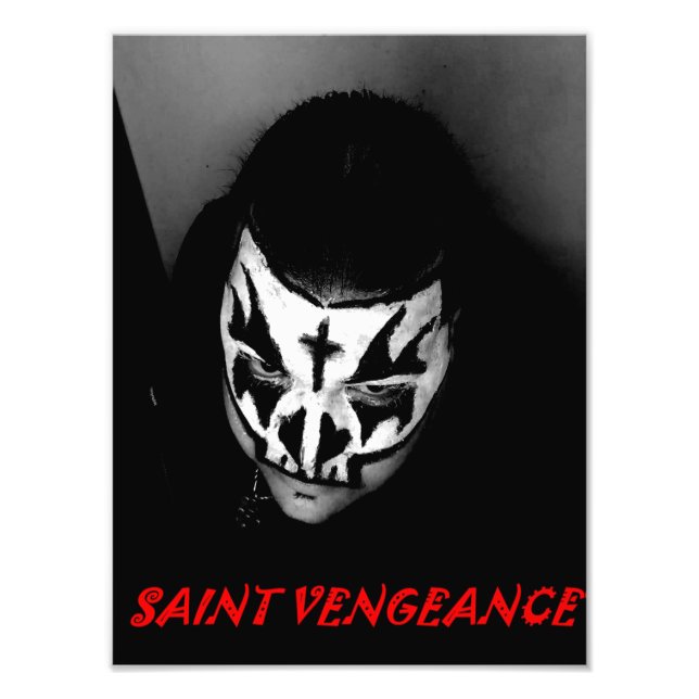 SAINT VENGEANCE  PHOTO PRINT (Front)