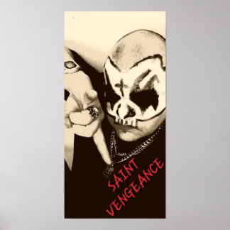 SAINT VENGEANCE  POSTER