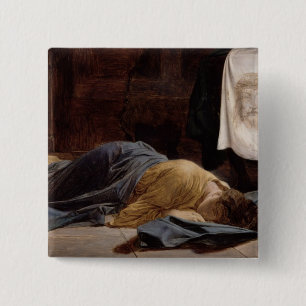 Saint Veronica 15 Cm Square Badge
