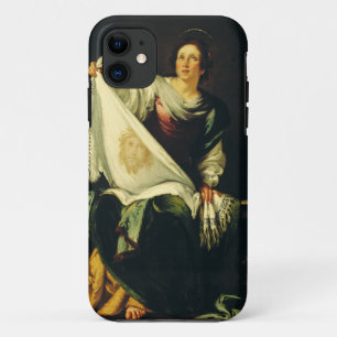Saint Veronica by Bernardo Strozzi iPhone 11 Case