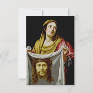 Saint Veronica Thank You Card