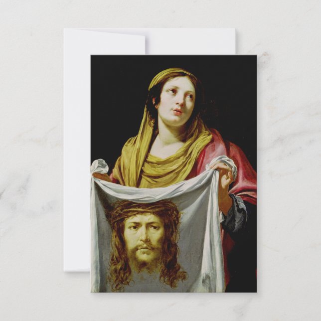 Saint Veronica Thank You Card (Front)