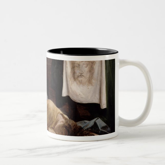 Saint Veronica Two-Tone Coffee Mug (Right)