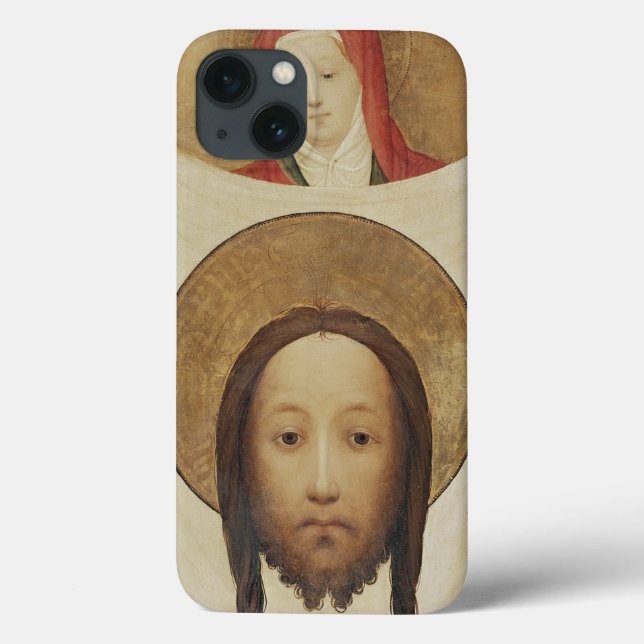Saint Veronica with the Sudarium, c.1420 Case-Mate iPhone Case (Back)