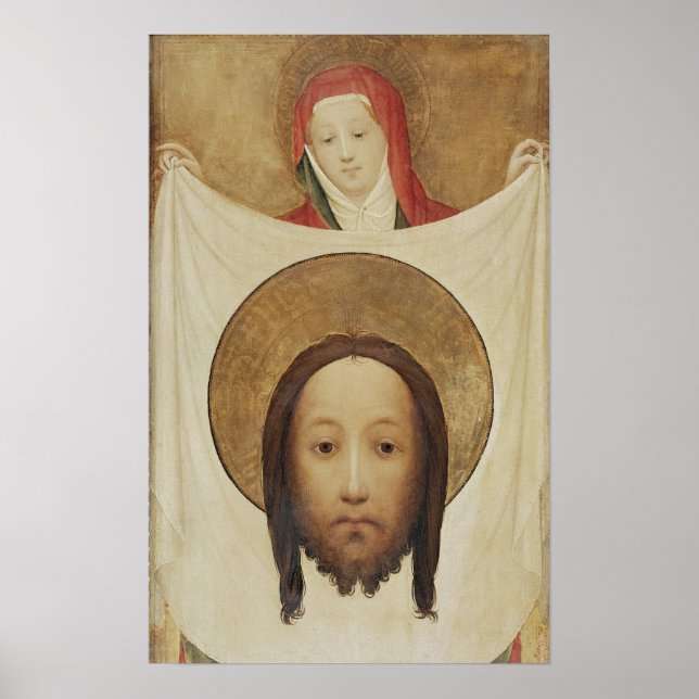Saint Veronica with the Sudarium, c.1420 Poster (Front)