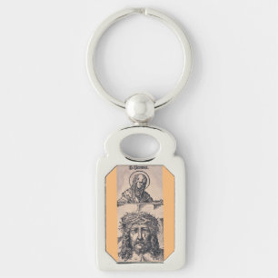 Saint Veronica with the Vernicle by Hans Burgkmair Key Ring