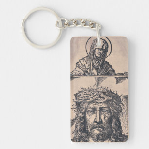 Saint Veronica with the Vernicle by Hans Burgkmair Key Ring