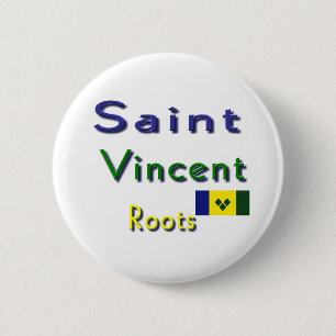 Saint Vincent 6 Cm Round Badge