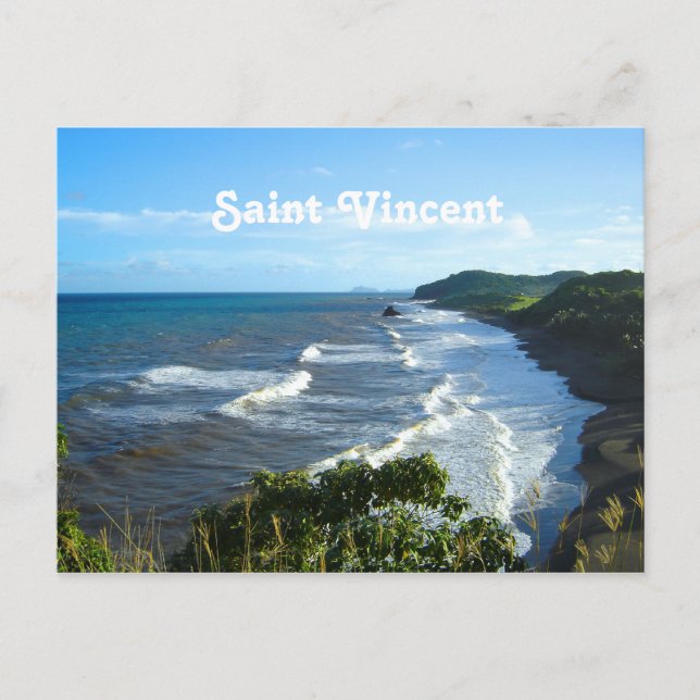 Saint Vincent and Grenadine Postcard (Front)