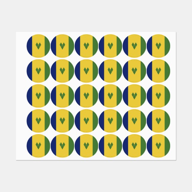 Saint Vincent and the Grenadines flag (Sheet)