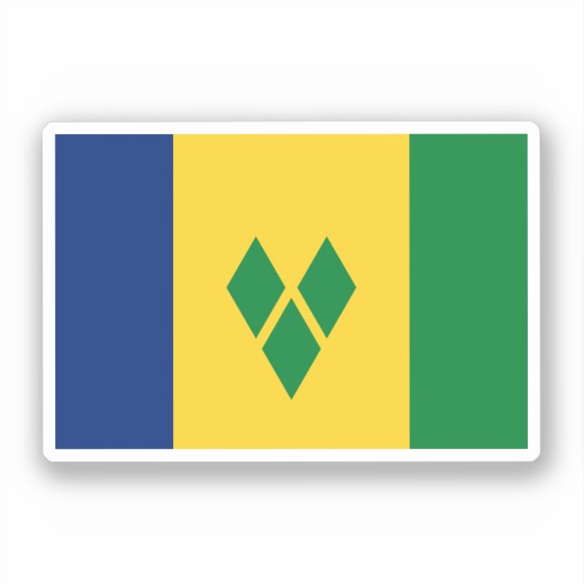 Saint Vincent and the Grenadines flag (Front)