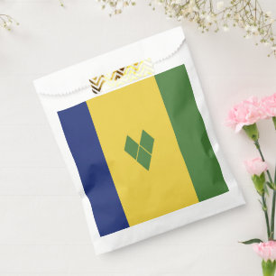 Saint Vincent and the Grenadines flag Favour Bag
