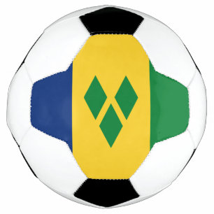 Saint Vincent and the Grenadines Flag Vincy Soccer Ball