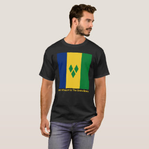 Saint Vincent and the Grenadines Flag Vincy T-Shirt