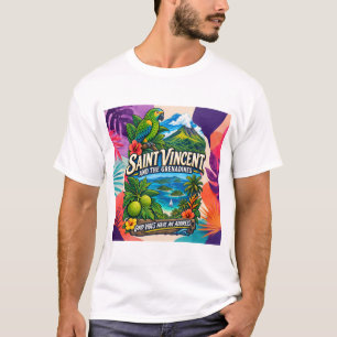 Saint Vincent and the Grenadines Good Vibes Have a T-Shirt
