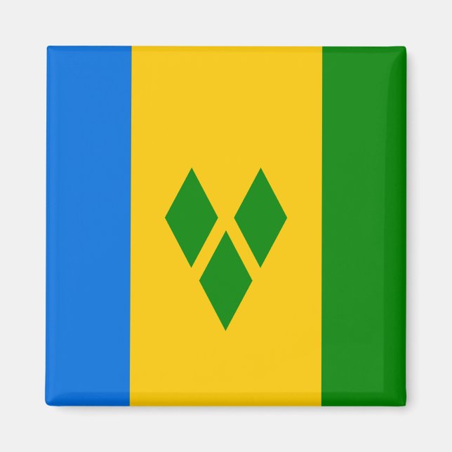 Saint Vincent and the Grenadines  Magnet (Front)