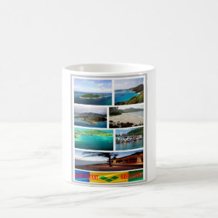 Saint Vincent and the Grenadines - Mosaic - Coffee Mug